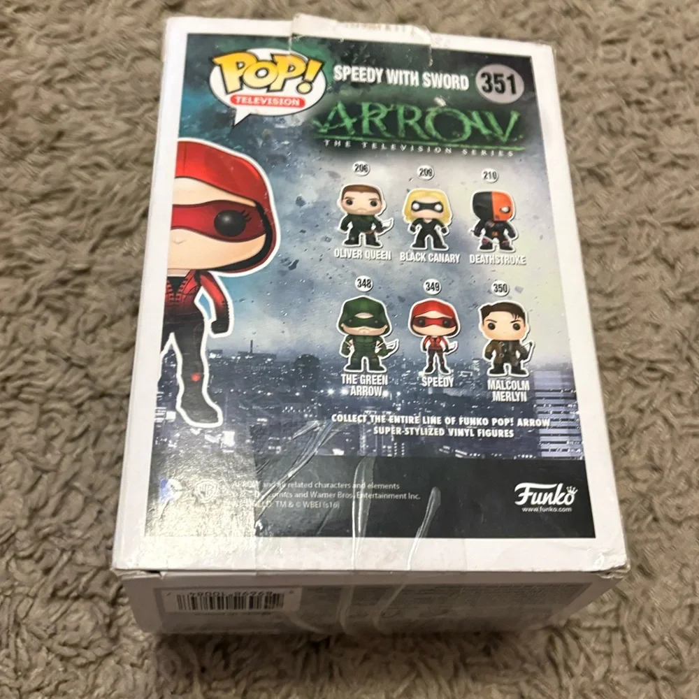 Funko Pop Arrow‎ Speedy Figure with Red Hood - Picture 2 of 6